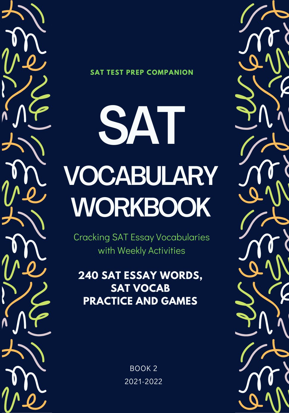 cracking sat vocabulary workbook essay book front coverr