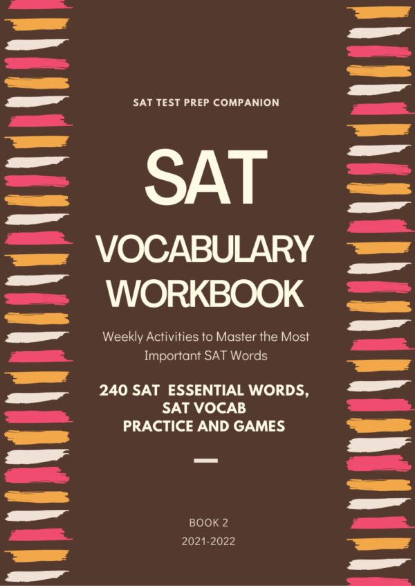 essential SAT vocabulary workbook front cover